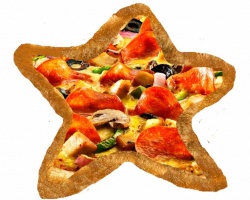 pizza kerstster